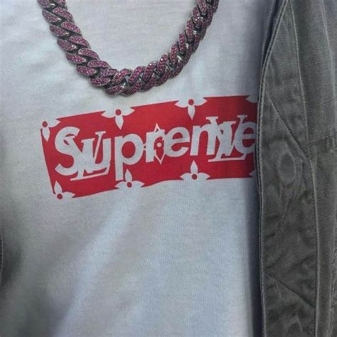supreme louis vuitton t shirt replica